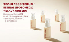 SEOUL 1988 SERUM : RETINAL LIPOSOME 2% + BLACK GINSENG 30ML