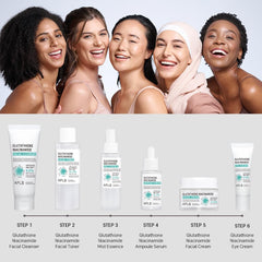 APLB Glutathione Niacinamide Ampoule Sérum Illuminateur Hydratant et Anti-âge 40 ml