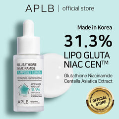 APLB Glutathione Niacinamide Ampoule Sérum Illuminateur Hydratant et Anti-âge 40 ml
