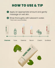 SEOUL 1988 CLEANSING FOAM : PINE CICA 1% + PROBIOTICS 150ML