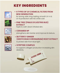 SEOUL 1988 SUN : PINE TREE + CERAMIDE 50ML SPF 50+ PA++++