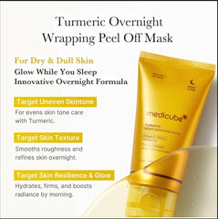 Medicube - Kojic Acid Turmeric Night Wrapping Mask [75ml]