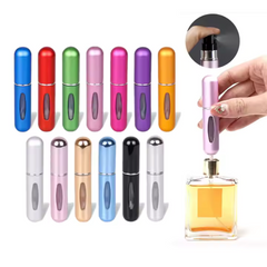 Mini vaporisateur de parfum rotatif vide [8ML], lot de 5 Bouteilles