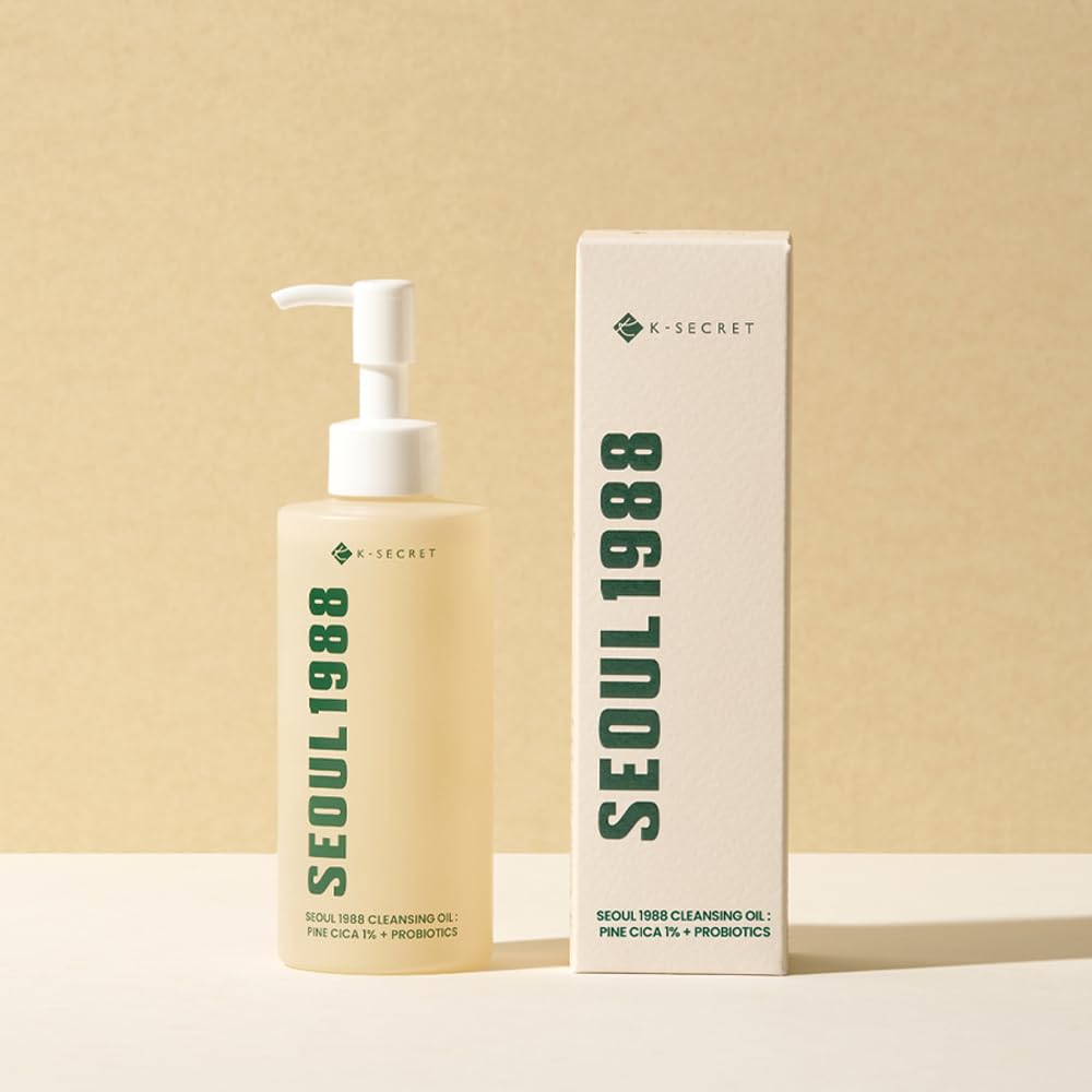 SEOUL 1988 CLEANSING OIL : PINE CICA 1% + PROBIOTICS  200ML